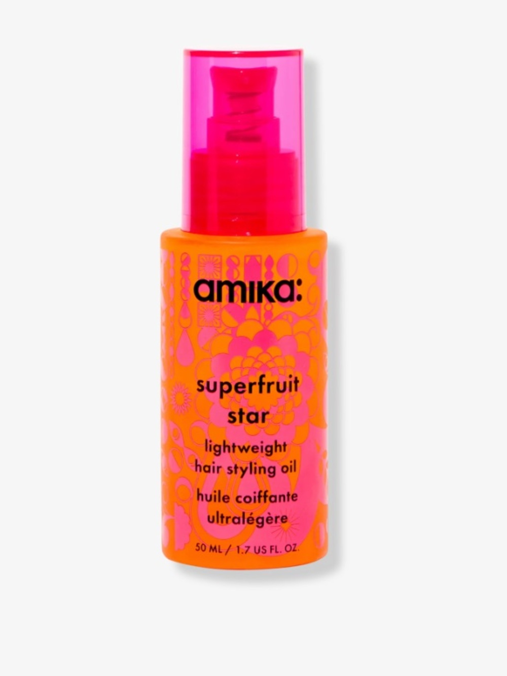 Amika super fruit star lightweight styling oil
